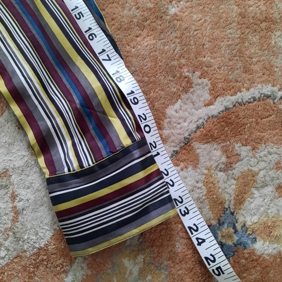 Express Silk button-down down shirt - Picture 8 of 10